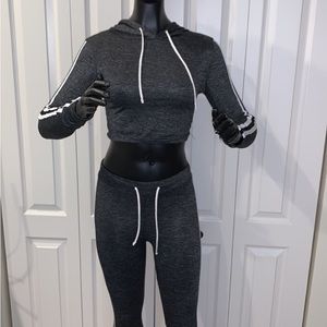 Two-piece jogging suit